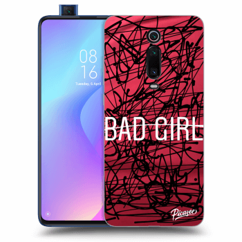 Picasee husă neagră din silicon pentru Xiaomi Mi 9T (Pro) - Bad girl