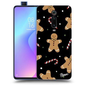 Picasee husă neagră din silicon pentru Xiaomi Mi 9T (Pro) - Gingerbread