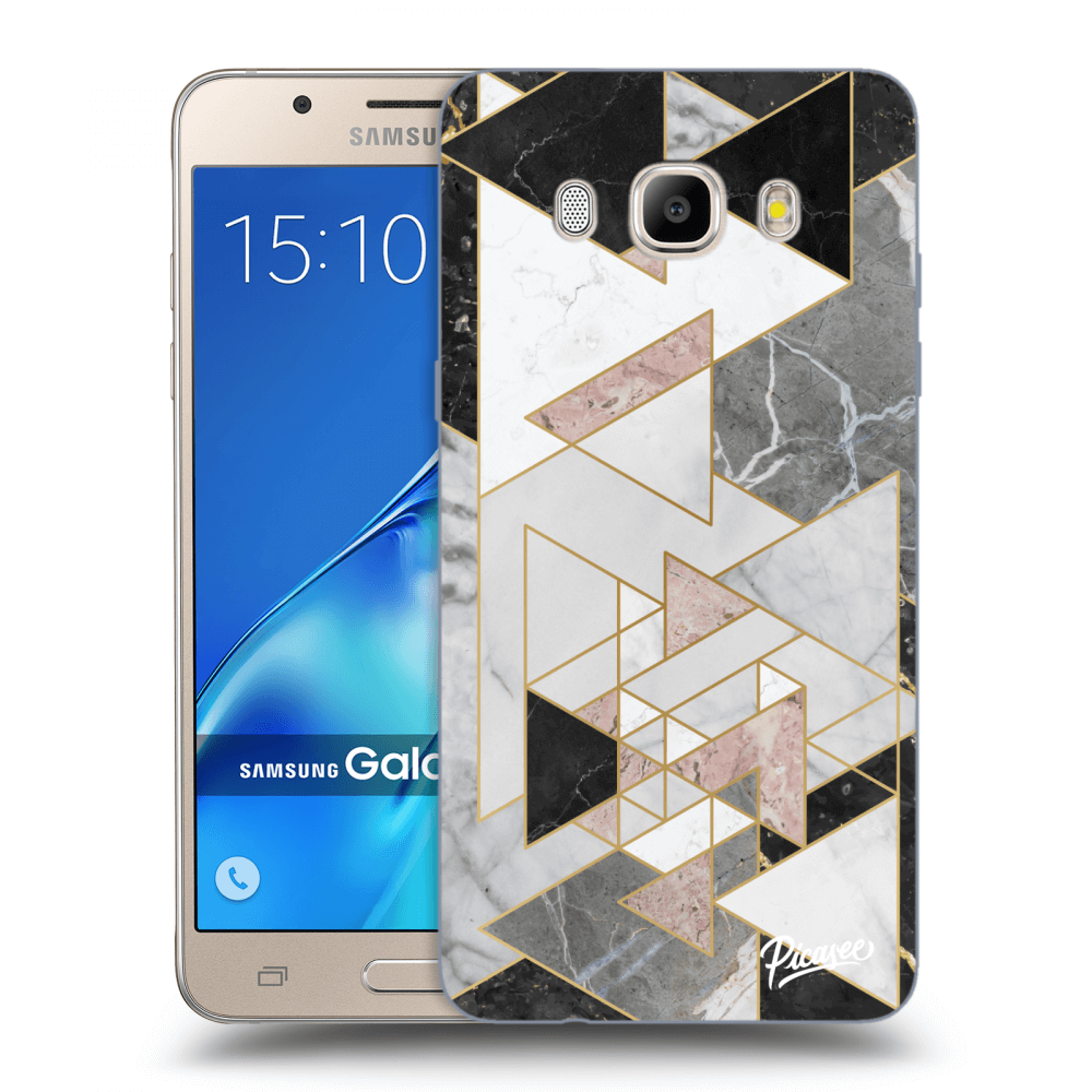 Picasee husă transparentă din silicon pentru Samsung Galaxy J5 2016 J510F - Light geometry