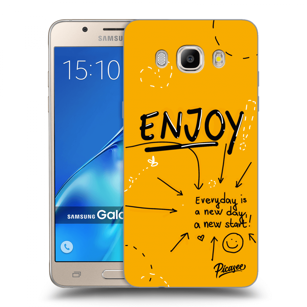 Picasee husă transparentă din silicon pentru Samsung Galaxy J5 2016 J510F - Enjoy