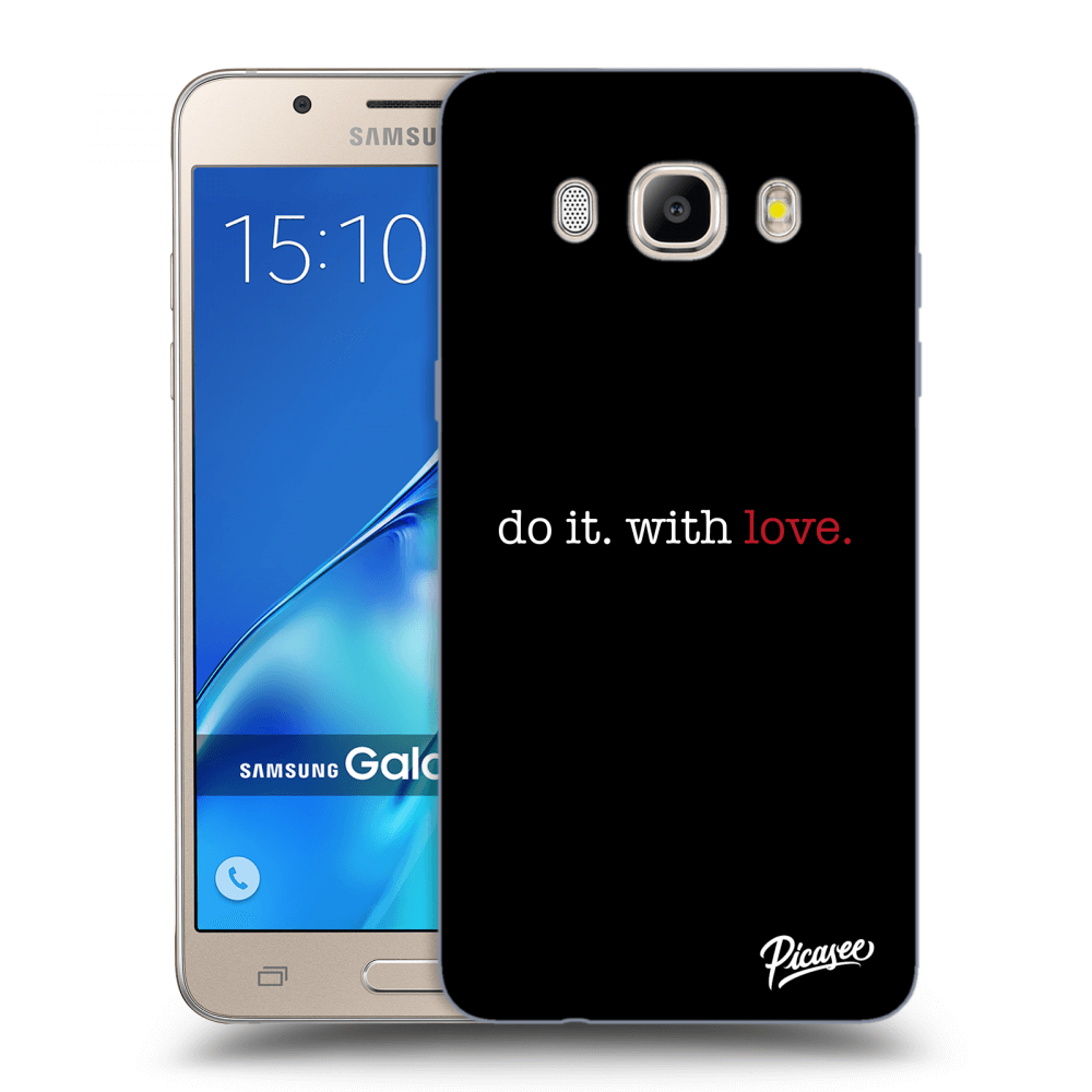 Picasee husă transparentă din silicon pentru Samsung Galaxy J5 2016 J510F - Do it. With love.