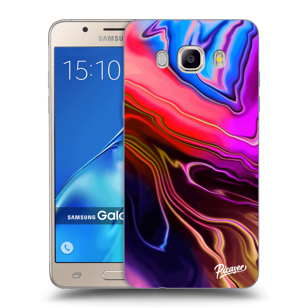 Picasee husă transparentă din silicon pentru Samsung Galaxy J5 2016 J510F - Electric