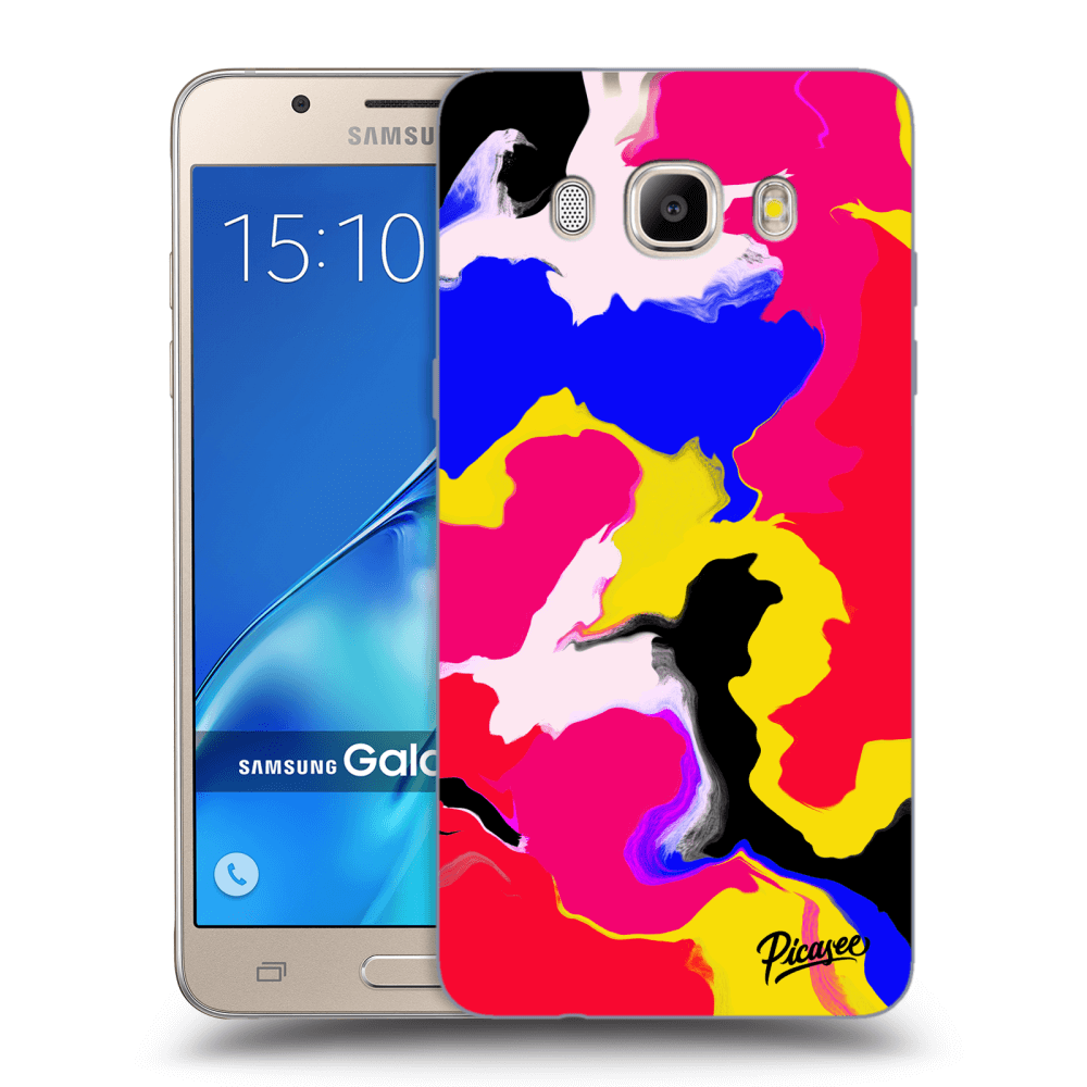 Picasee husă transparentă din silicon pentru Samsung Galaxy J5 2016 J510F - Watercolor