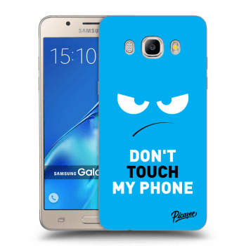 Husă pentru Samsung Galaxy J5 2016 J510F - Angry Eyes - Blue