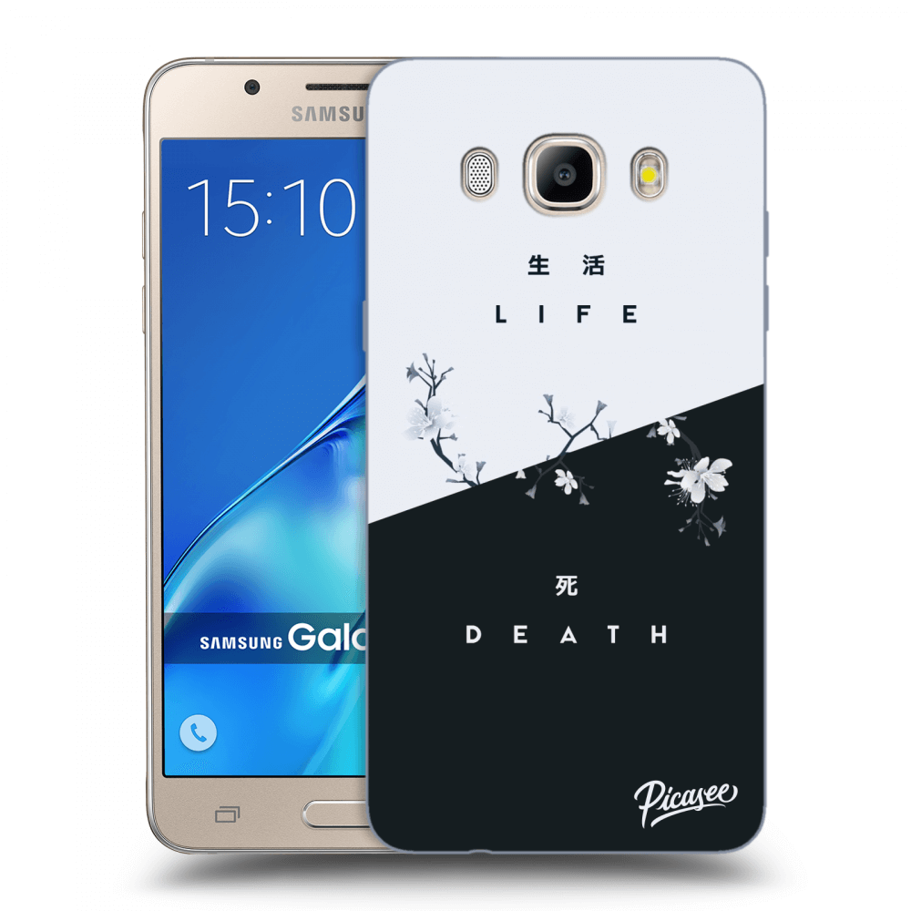 Picasee husă transparentă din silicon pentru Samsung Galaxy J5 2016 J510F - Life - Death