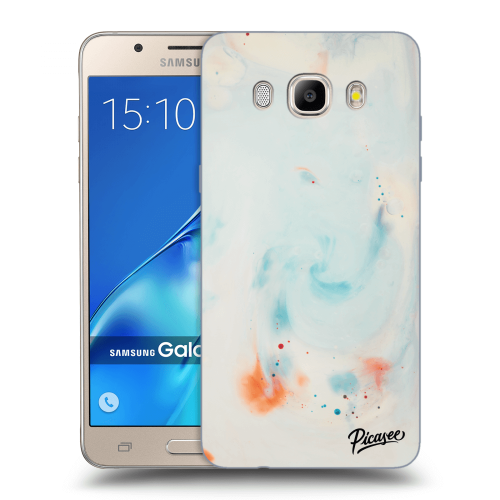 Picasee husă transparentă din silicon pentru Samsung Galaxy J5 2016 J510F - Splash