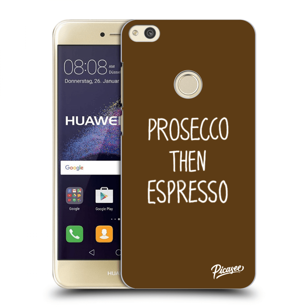 Picasee husă transparentă din silicon pentru Huawei P9 Lite 2017 - Prosecco then espresso