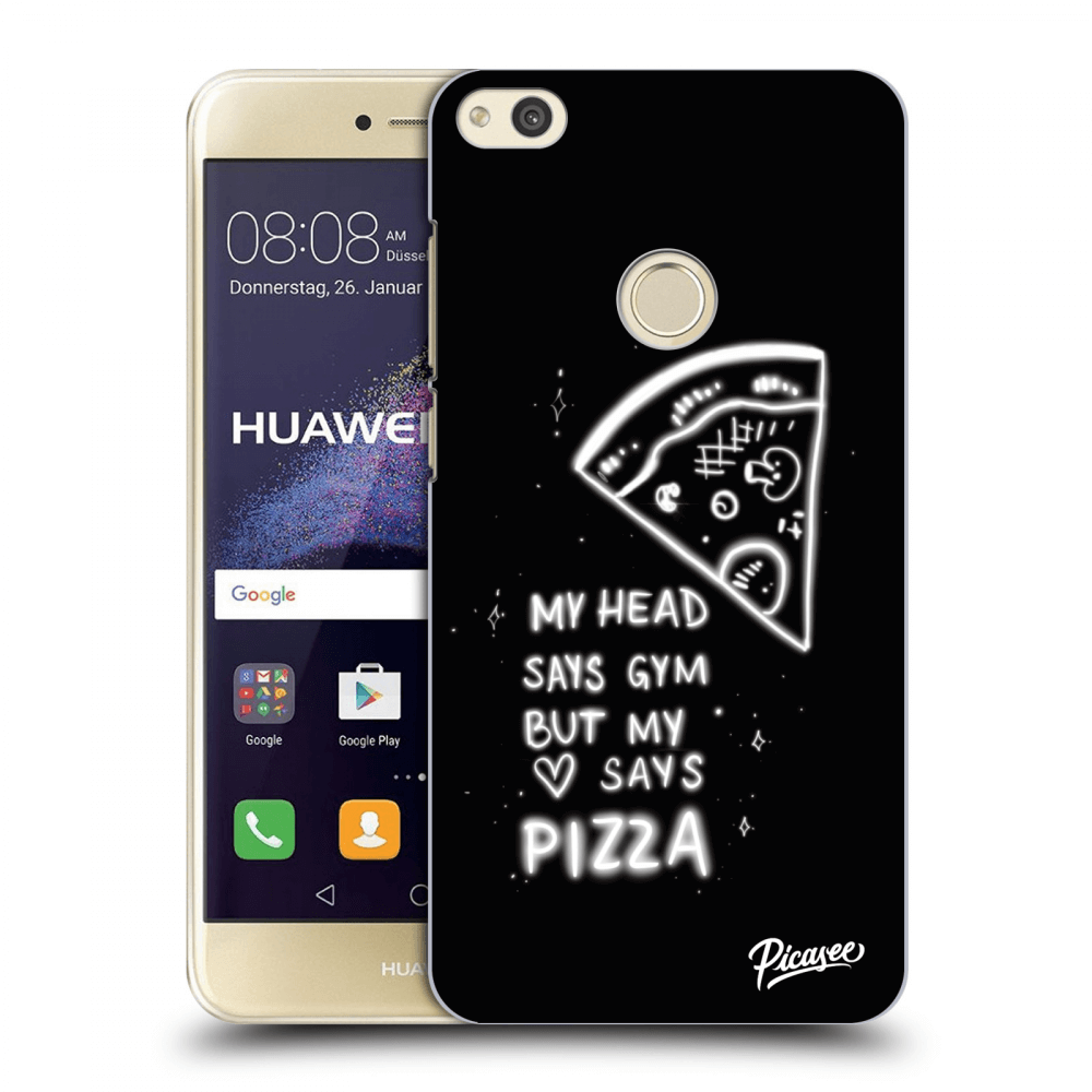 Picasee husă transparentă din silicon pentru Huawei P9 Lite 2017 - Pizza