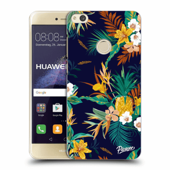 Picasee husă transparentă din silicon pentru Huawei P9 Lite 2017 - Pineapple Color