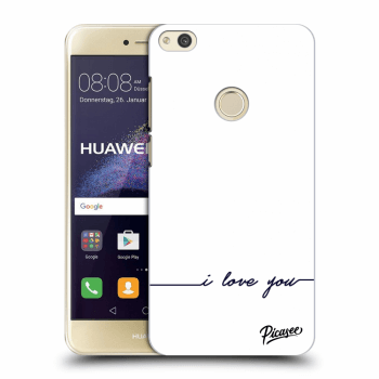 Picasee husă transparentă din silicon pentru Huawei P9 Lite 2017 - I love you