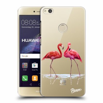 Husă pentru Huawei P9 Lite 2017 - Flamingos couple
