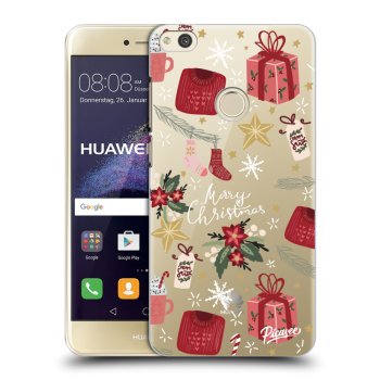 Picasee husă transparentă din silicon pentru Huawei P9 Lite 2017 - Christmas