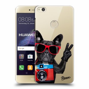 Picasee husă transparentă din silicon pentru Huawei P9 Lite 2017 - French Bulldog