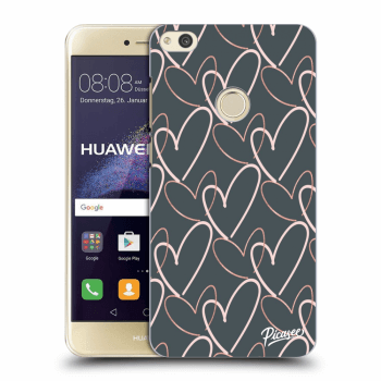 Picasee husă transparentă din silicon pentru Huawei P9 Lite 2017 - Lots of love