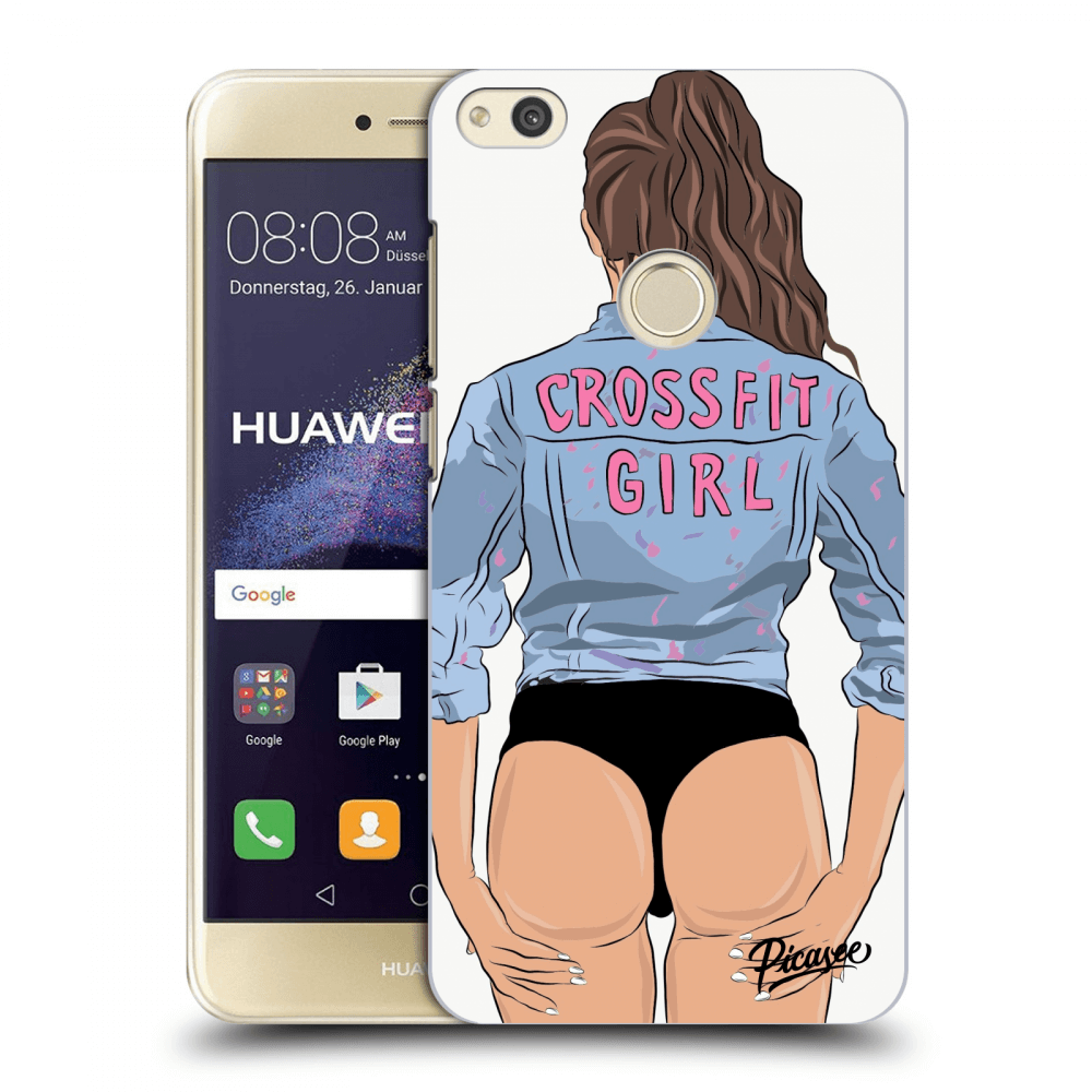 Picasee husă transparentă din silicon pentru Huawei P9 Lite 2017 - Crossfit girl - nickynellow