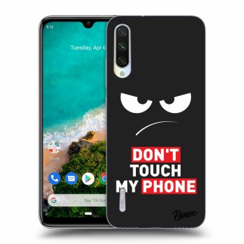 Husă pentru Xiaomi Mi A3 - Angry Eyes - Transparent