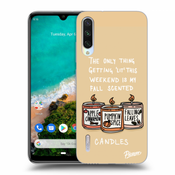 Husă pentru Xiaomi Mi A3 - Candles