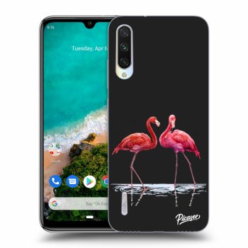 Husă pentru Xiaomi Mi A3 - Flamingos couple