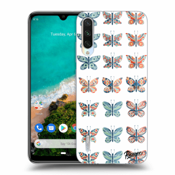 Picasee husă transparentă din silicon pentru Xiaomi Mi A3 - Butterflies