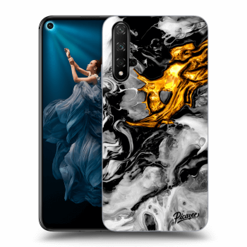 Husă pentru Honor 20 - Black Gold 2