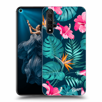 Husă pentru Honor 20 - Pink Monstera