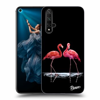 Husă pentru Honor 20 - Flamingos couple
