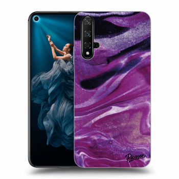Husă pentru Honor 20 - Purple glitter