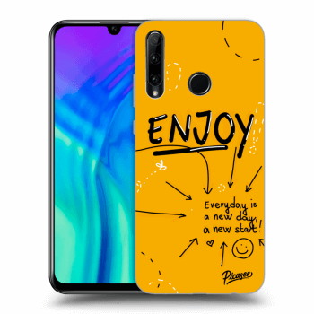 Picasee husă transparentă din silicon pentru Honor 20 Lite - Enjoy