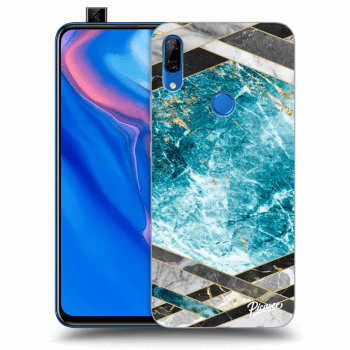 Husă pentru Huawei P Smart Z - Blue geometry
