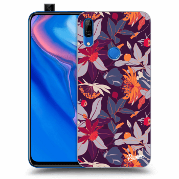 Husă pentru Huawei P Smart Z - Purple Leaf