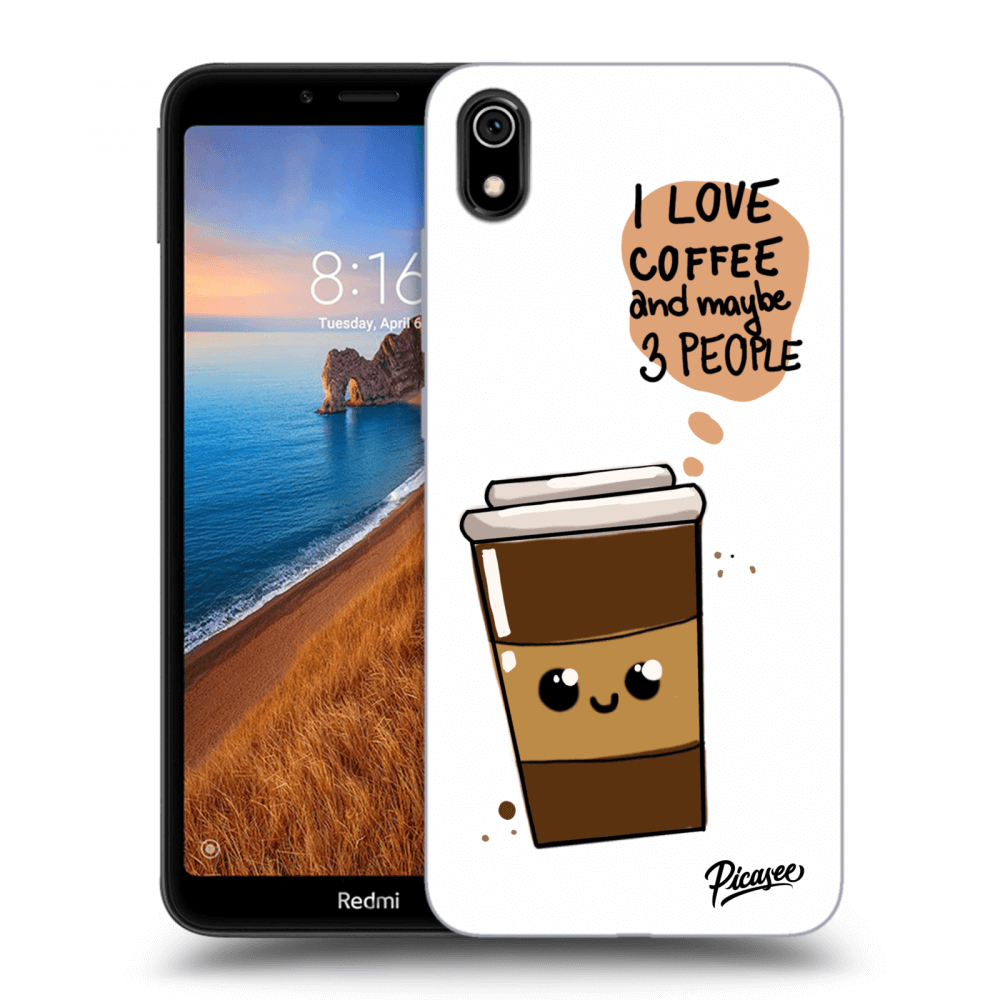 Picasee ULTIMATE CASE pentru Xiaomi Redmi 7A - Cute coffee