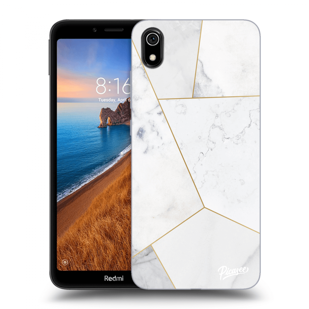 Picasee ULTIMATE CASE pentru Xiaomi Redmi 7A - White tile