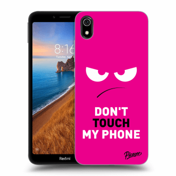 Picasee ULTIMATE CASE pentru Xiaomi Redmi 7A - Angry Eyes - Pink
