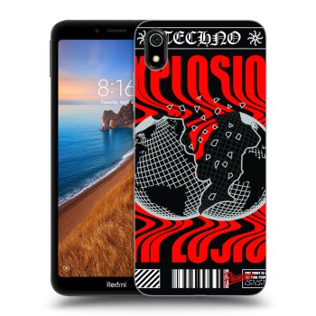 Picasee husă neagră din silicon pentru Xiaomi Redmi 7A - EXPLOSION