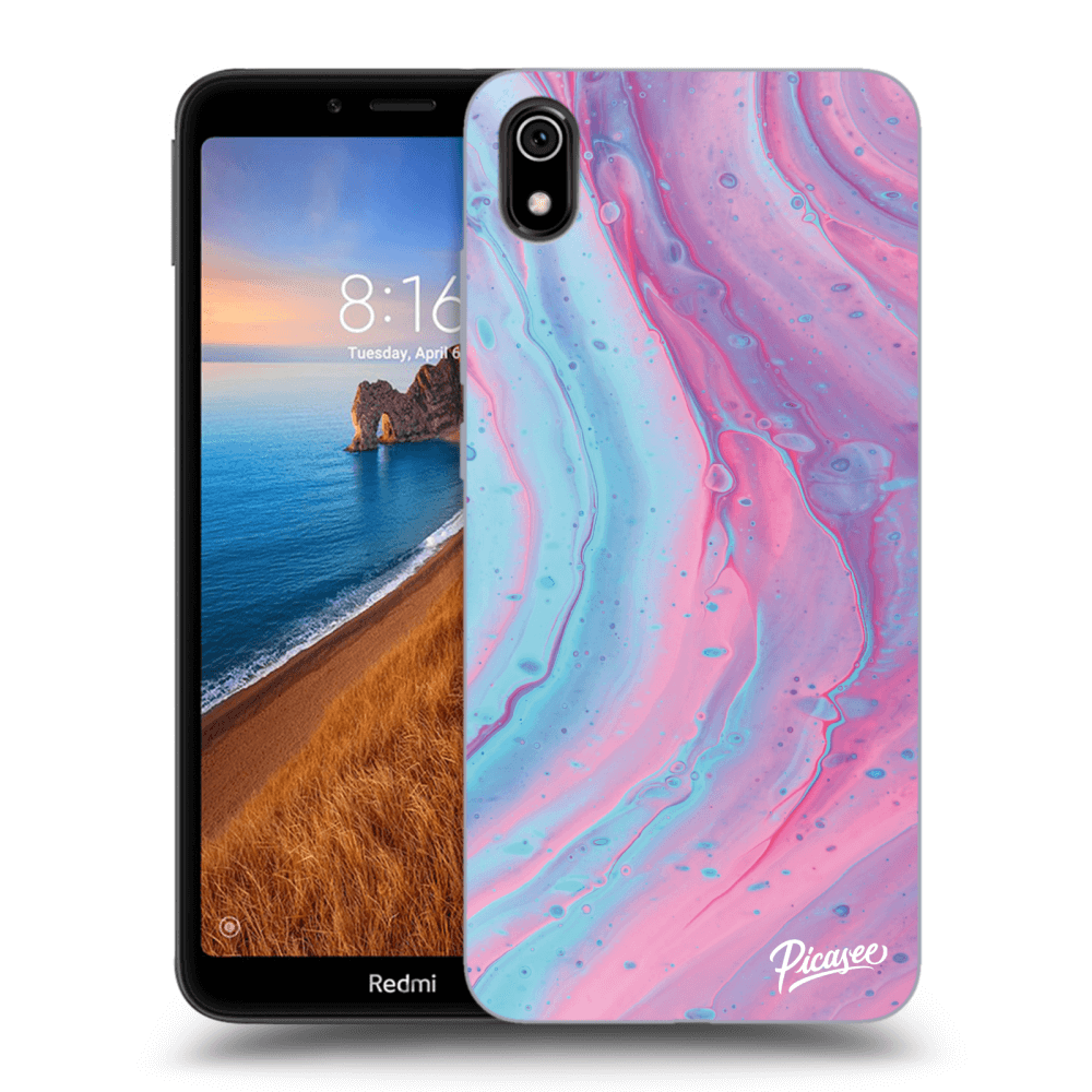 Picasee ULTIMATE CASE pentru Xiaomi Redmi 7A - Pink liquid