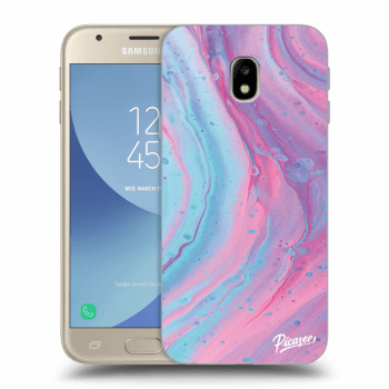Husă pentru Samsung Galaxy J3 2017 J330F - Pink liquid