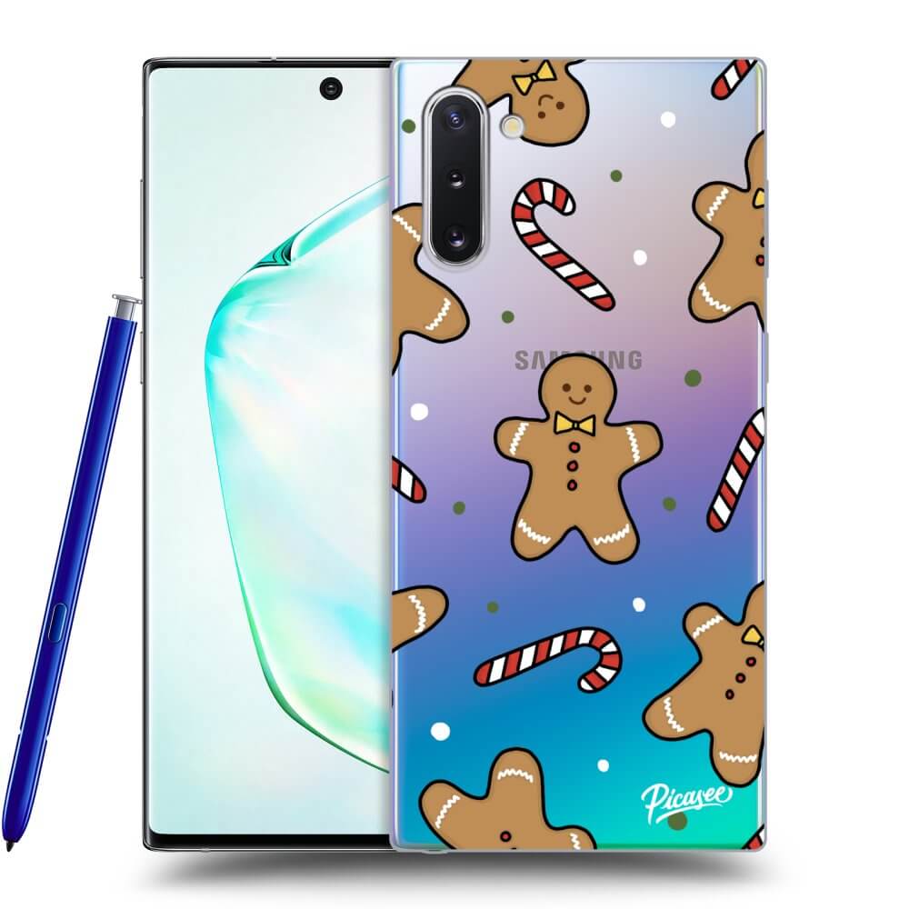 Picasee husă transparentă din silicon pentru Samsung Galaxy Note 10 N970F - Gingerbread