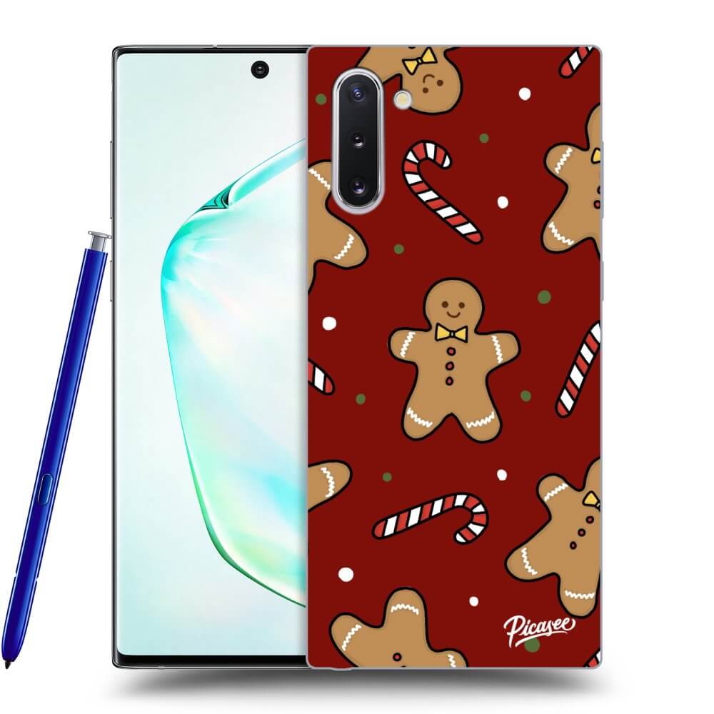 Picasee husă transparentă din silicon pentru Samsung Galaxy Note 10 N970F - Gingerbread 2
