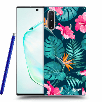 Husă pentru Samsung Galaxy Note 10 N970F - Pink Monstera