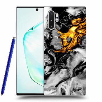 Husă pentru Samsung Galaxy Note 10+ N975F - Black Gold 2