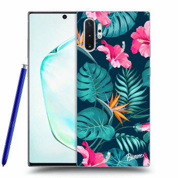 Husă pentru Samsung Galaxy Note 10+ N975F - Pink Monstera