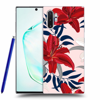 Husă pentru Samsung Galaxy Note 10+ N975F - Red Lily