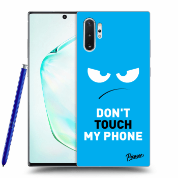 Picasee ULTIMATE CASE pentru Samsung Galaxy Note 10+ N975F - Angry Eyes - Blue