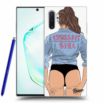 Picasee ULTIMATE CASE pentru Samsung Galaxy Note 10+ N975F - Crossfit girl - nickynellow