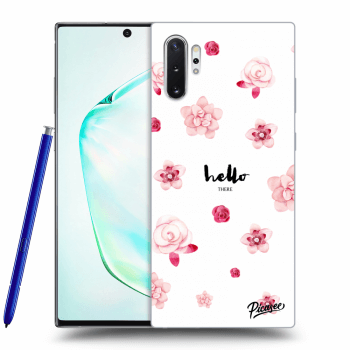 Picasee husă transparentă din silicon pentru Samsung Galaxy Note 10+ N975F - Hello there