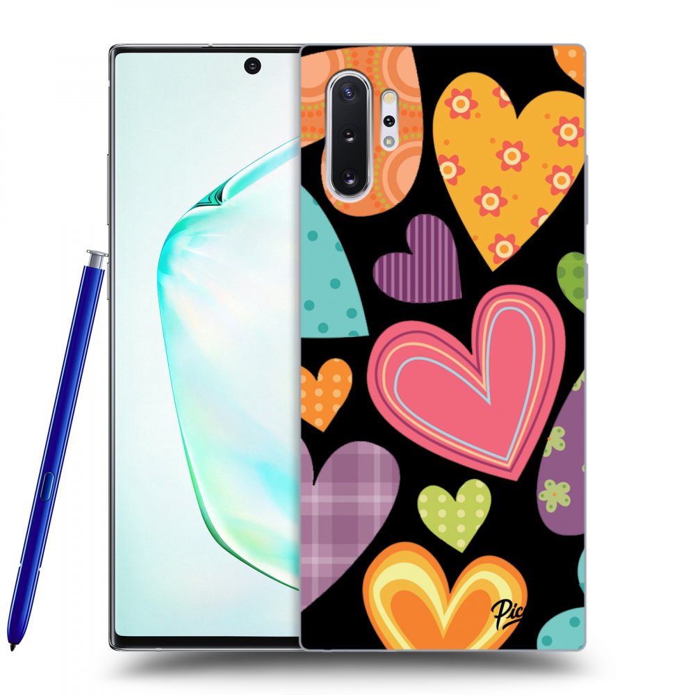 Picasee ULTIMATE CASE pentru Samsung Galaxy Note 10+ N975F - Colored heart