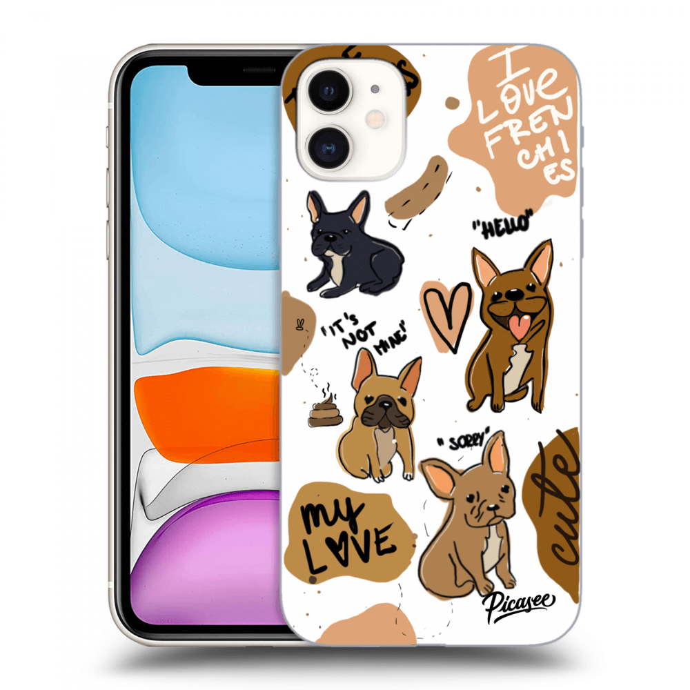 Picasee ULTIMATE CASE pentru Apple iPhone 11 - Frenchies