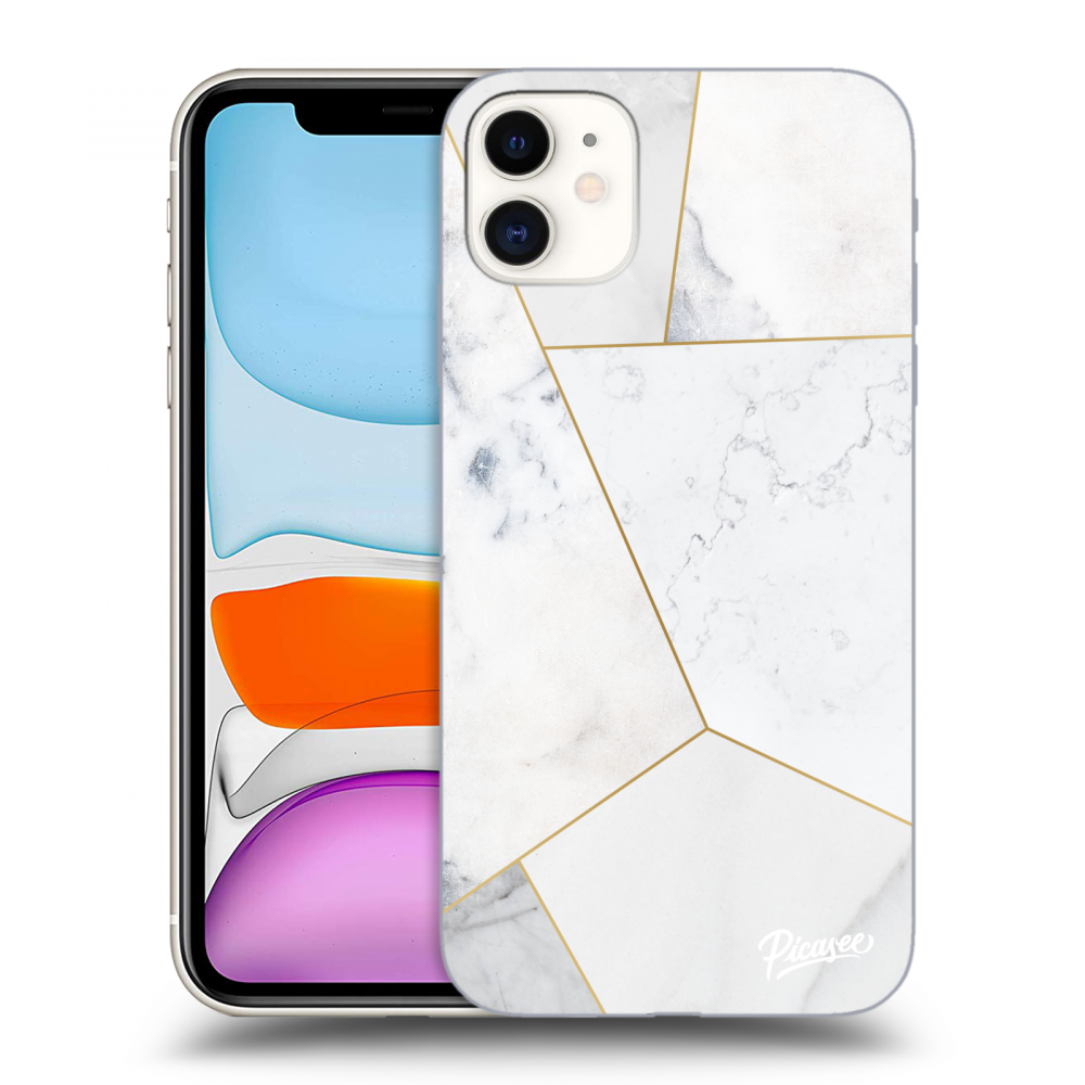 Picasee ULTIMATE CASE MagSafe pentru Apple iPhone 11 - White tile