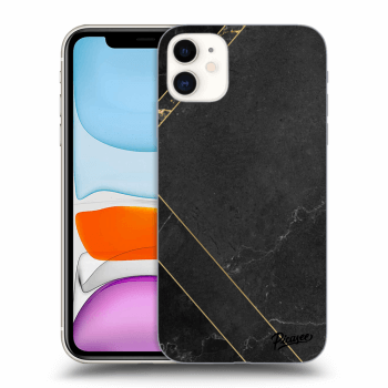 Husă pentru Apple iPhone 11 - Black tile