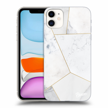 Husă pentru Apple iPhone 11 - White tile